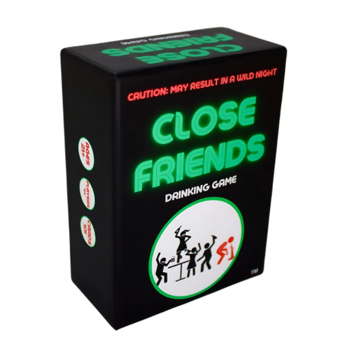 CLOSE FRIENDS DRINKING GAME – Close Friends Drinking Game